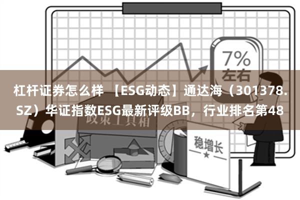 杠杆证券怎么样 【ESG动态】通达海（301378.SZ）华证指数ESG最新评级BB，行业排名第48